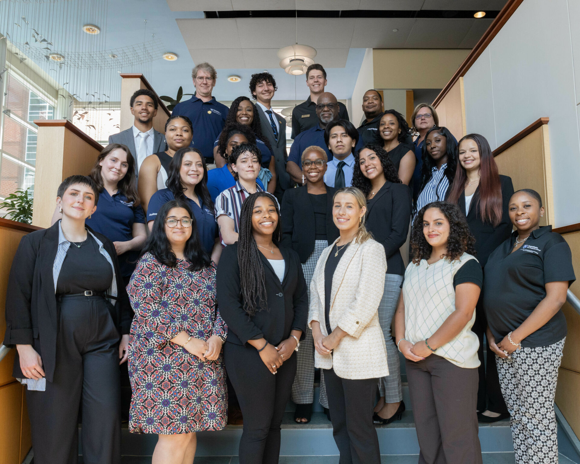 McNair Scholars pose for a photo during the OGEEP Scholar's Symposium at the Penn Stater