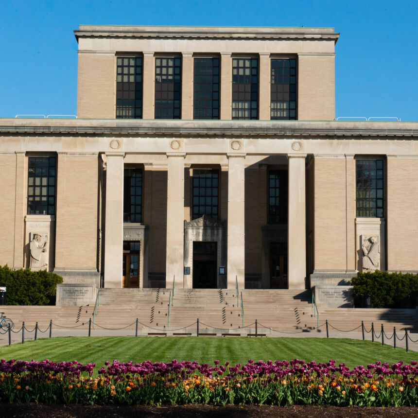 university library